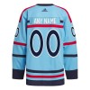 Miehille NHL Winnipeg Jets Pelipaita Custom Anniversary Adidas 2023-24 Sininen Authentic